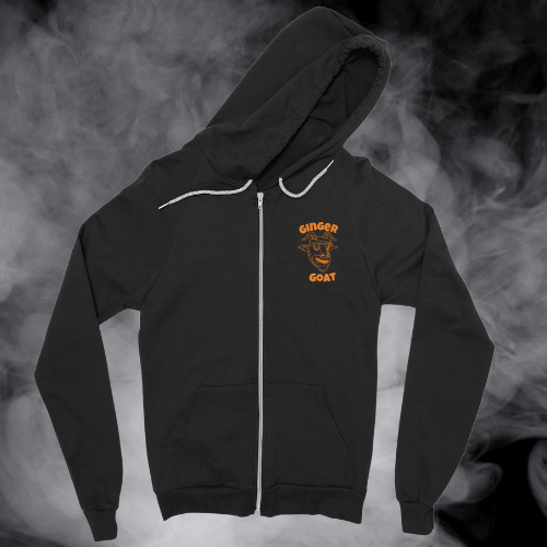 Ginger Goat - Logo - Zip Hoodie - Ginger Goat