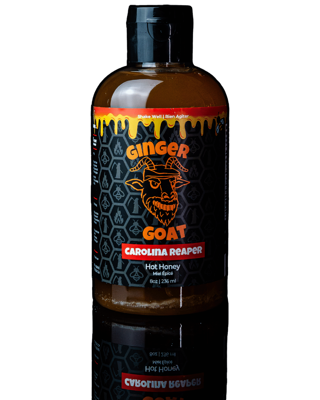 Carolina Reaper Hot Honey - Ginger Goat