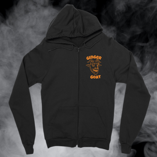 Ginger Goat Logo Zip Hoodie Ginger Goat